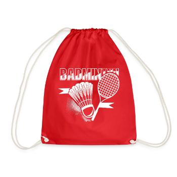badminton - Sac de sport léger - rouge - Devant