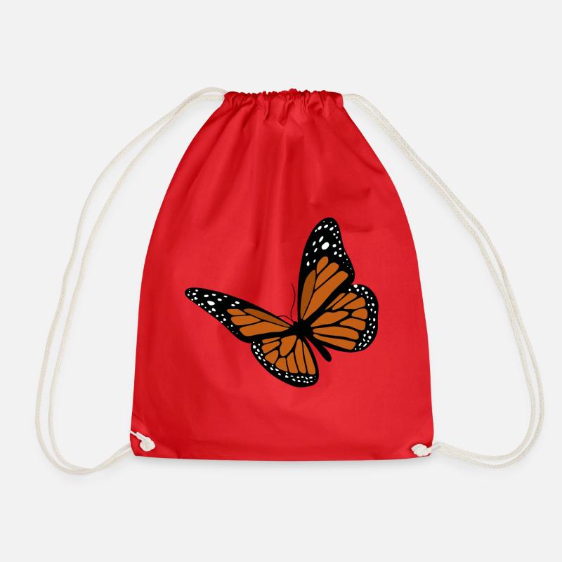 Papillon - Sac de sport léger - rouge