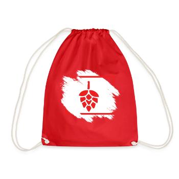 Bière Vin Whisky Schnaps Alcool - Sac de sport léger - rouge - Devant