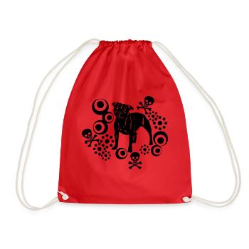 sbtart008_2 - Sac de sport léger - rouge - Devant