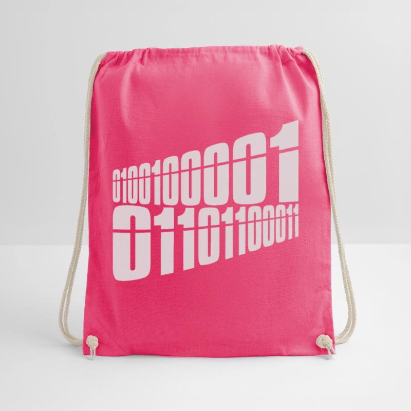 Langage de programme de code binaire Sac de sport léger