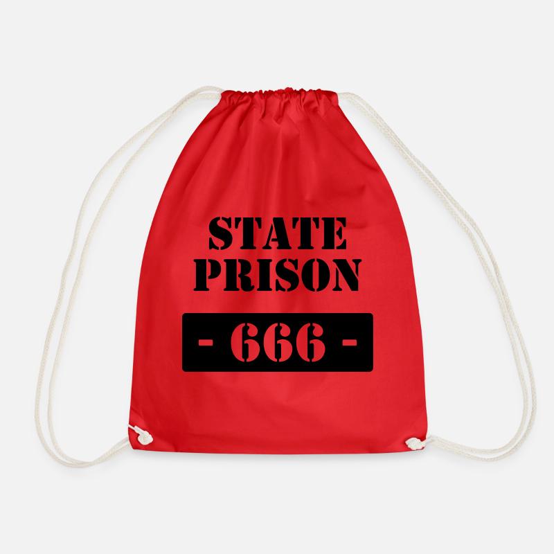 State Prison - 666 - Turnbeutel - Rot
