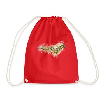 Guépard - Sac de sport léger - rouge - Devant