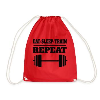 Fitness Strength Training Fit Muscle Bodybuilder - Sac de sport léger - rouge - Devant