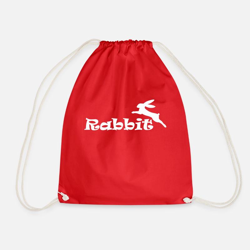 Rabbit - Turnbeutel - Rot
