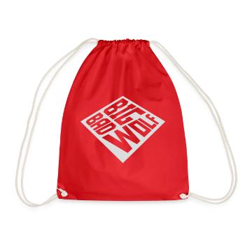Citation du Grand Méchant Loup - Sac de sport léger - rouge - Devant