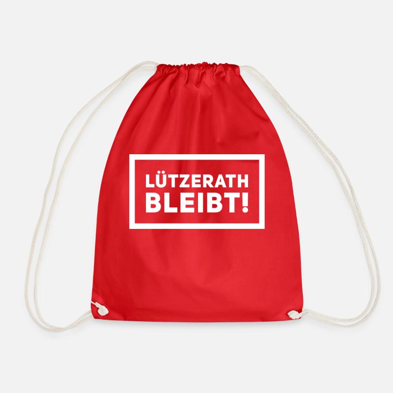 Lützerath bleibt - Turnbeutel - Rot