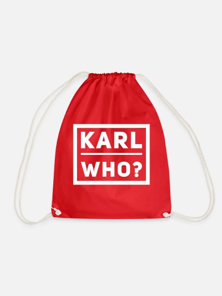 Karl who? - Turnbeutel - Rot