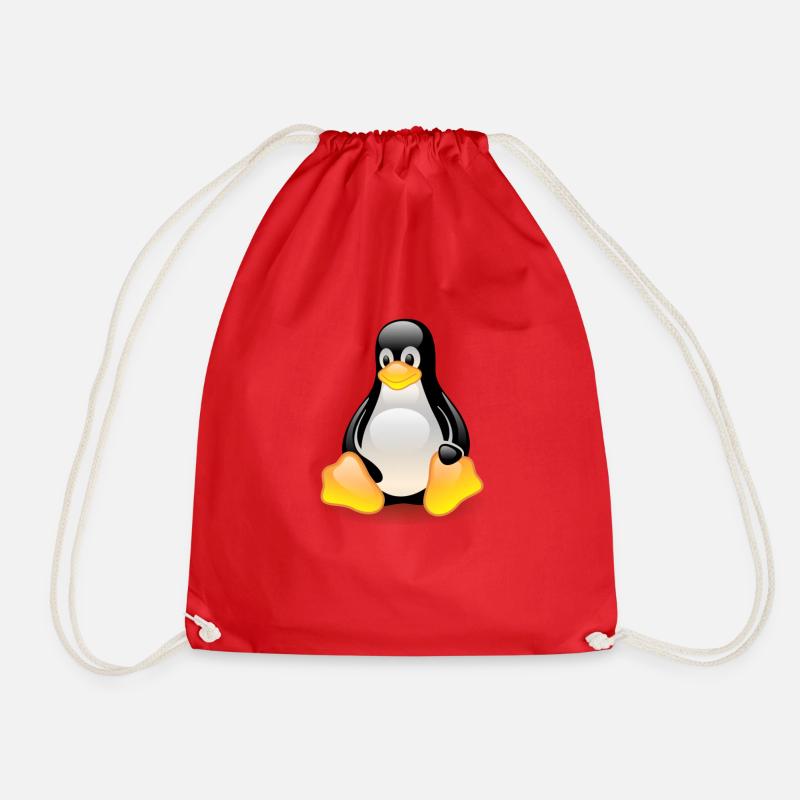 Linux - Turnbeutel - Rot