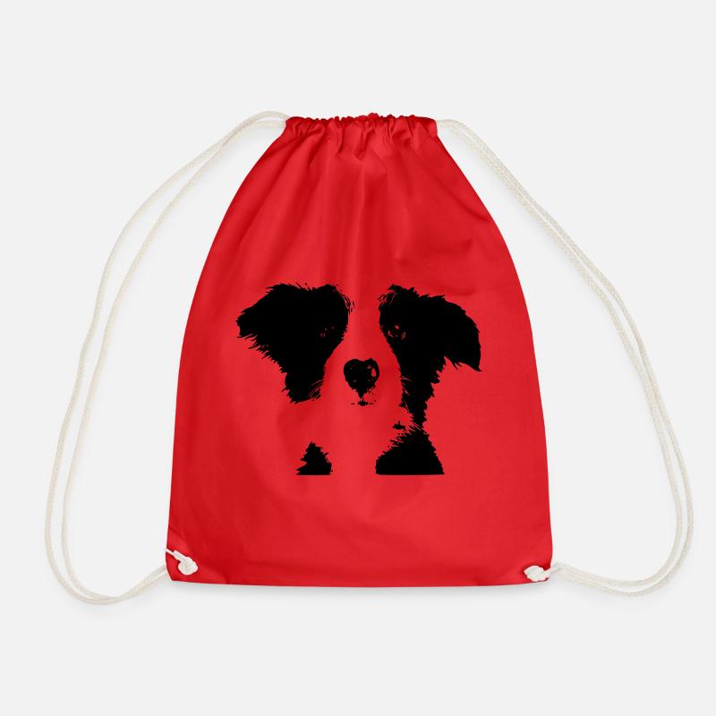 chien - Sac de sport léger - rouge