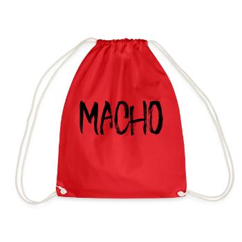 Macho - Turnbeutel - Rot - Vorne