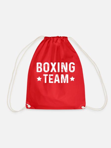 Boxing Team - Turnbeutel - Rot