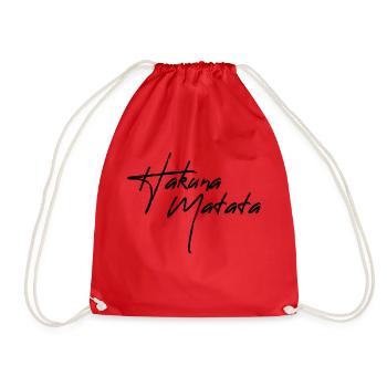 germany premiere king of the lions - Drawstring Bag - red - Front