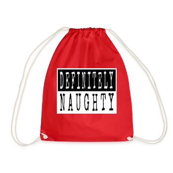 Geek Dinosaur Fan Bodybuilding Fairy Tail Animal - Drawstring Bag - red - Front