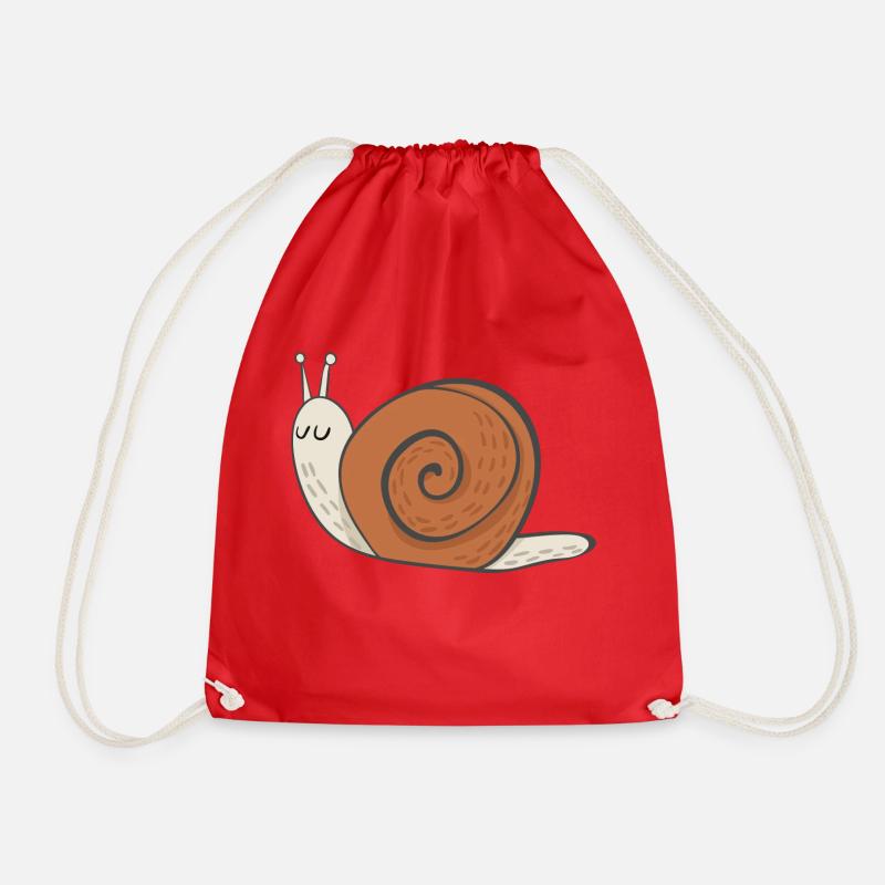 Escargot - Sac de sport léger - rouge