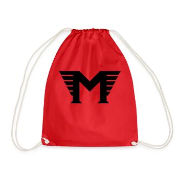 M EAGLE - Drawstring Bag - red - Front