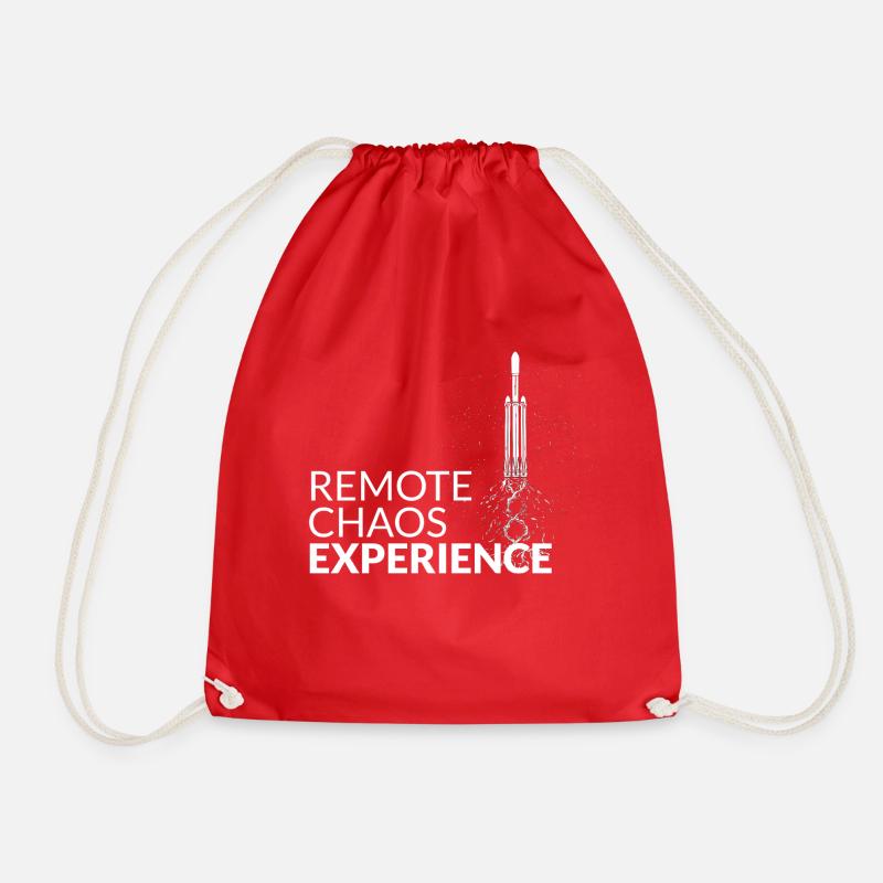 remote chaos experience - CCC Kongress Hacker RC3 - Turnbeutel - Rot