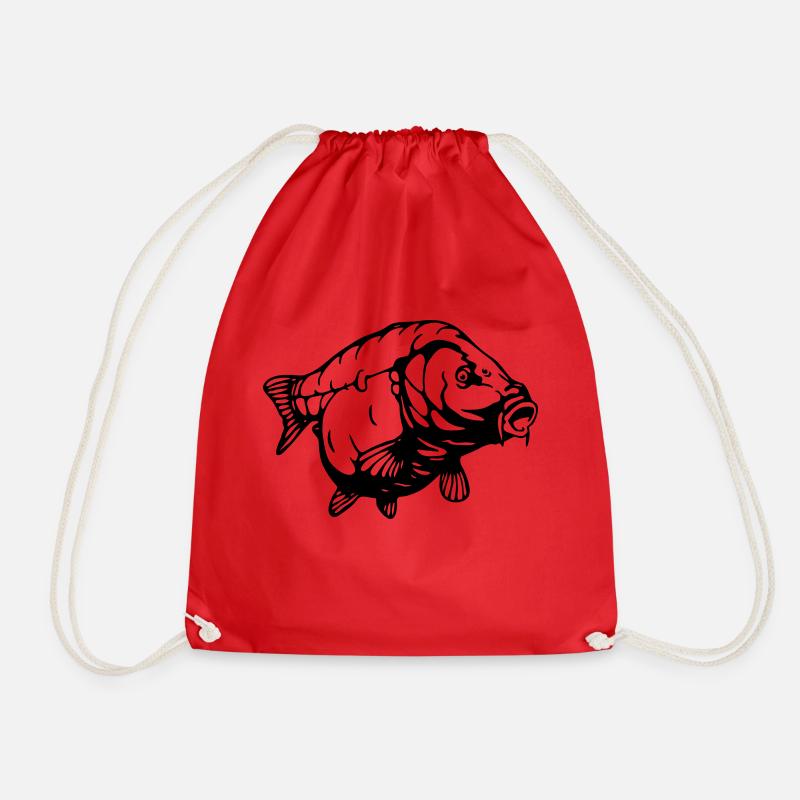CARP - Drawstring Bag - red