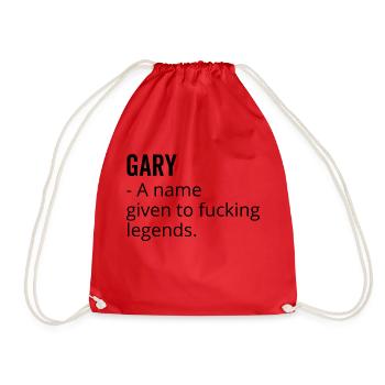 Gary un nom donné à Fucking Legends - Sac de sport léger - rouge - Devant