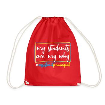 Directeur adjoint de l’école - Sac de sport léger - rouge - Devant