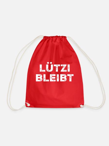 Lützerath bleibt - Turnbeutel - Rot