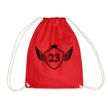Armoiries 23 - Sac de sport léger - rouge - Devant