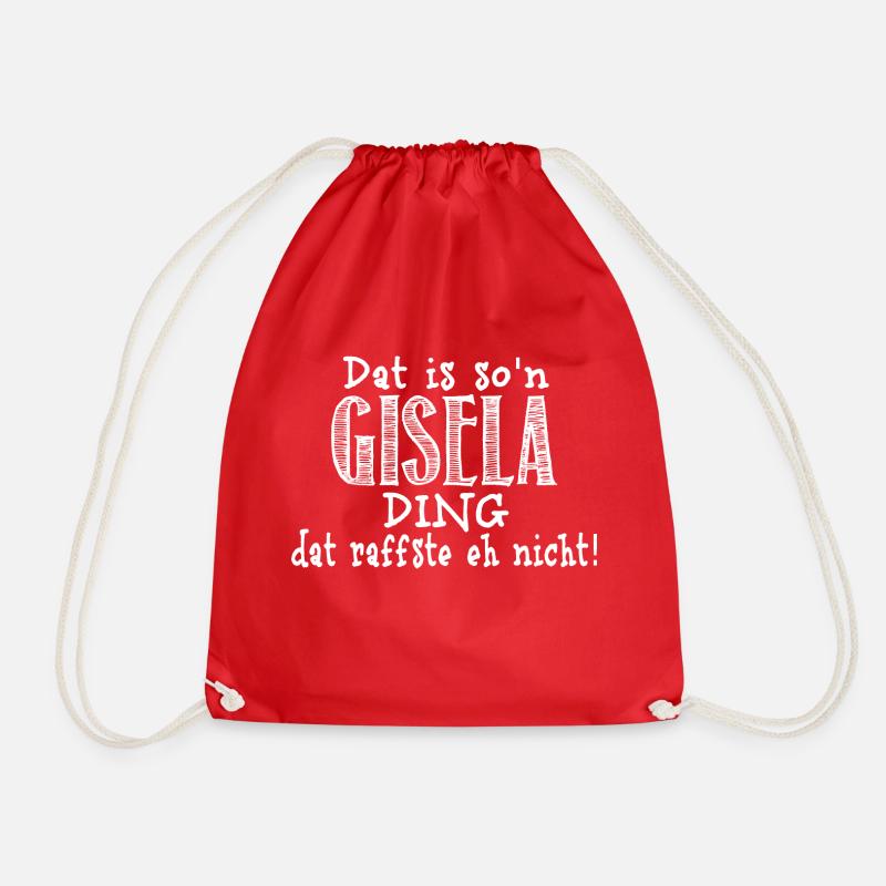 gisela - Turnbeutel - Rot