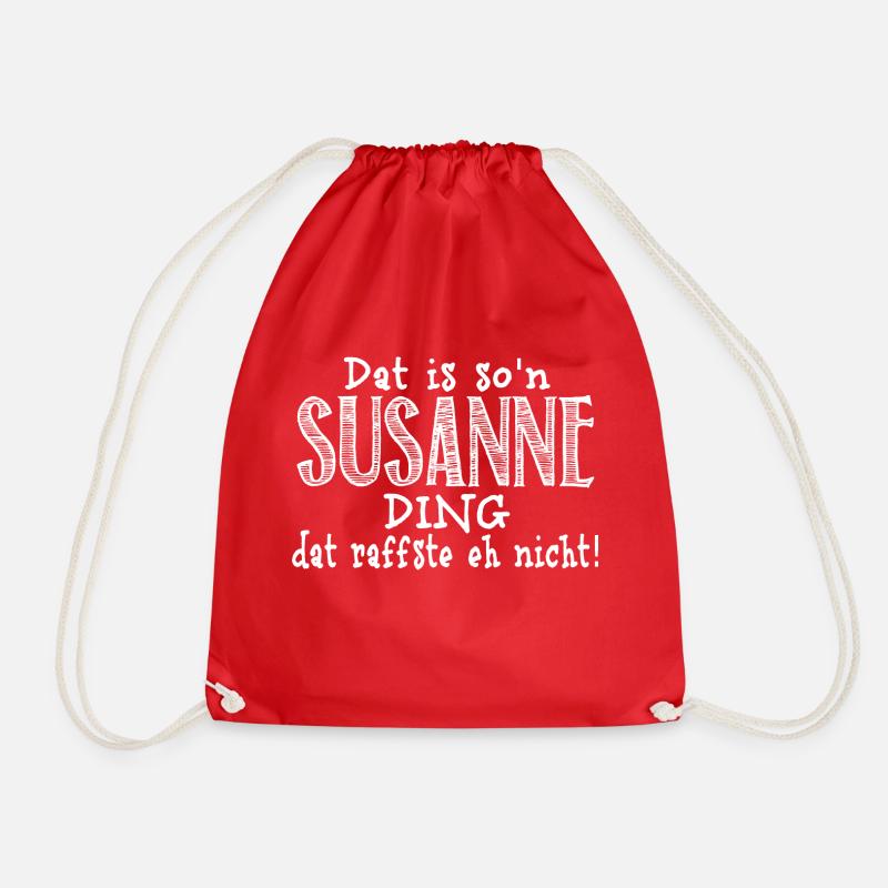 susanne - Turnbeutel - Rot