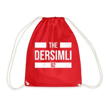 Dersim 62 Türkei Turkiye Geschenk Urlaub TR Türk - Turnbeutel - Rot - Vorne