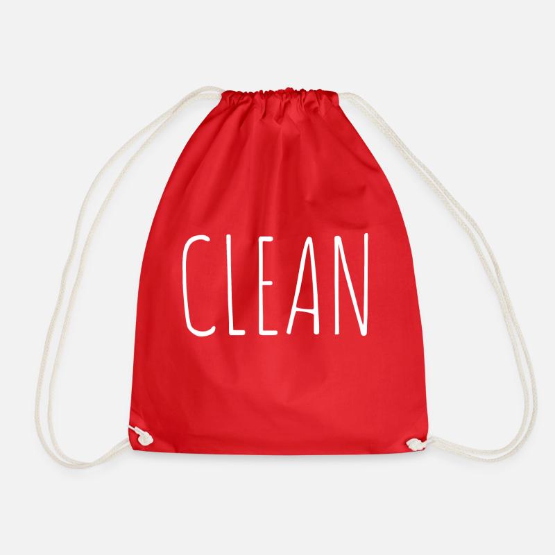 clean - Turnbeutel - Rot