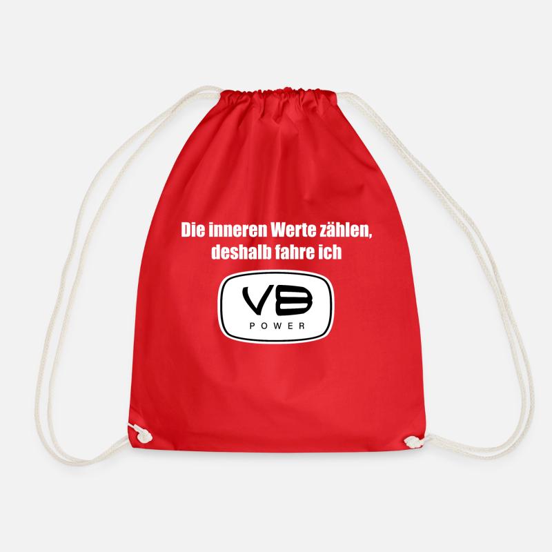 V8 Power - Drawstring Bag - red
