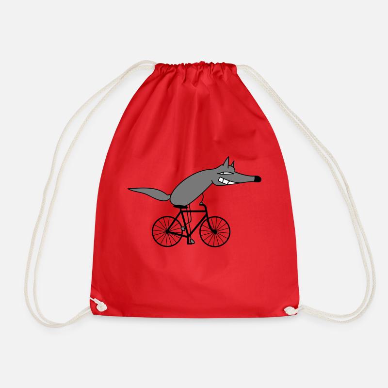 Fast wolf - Sac de sport léger - rouge