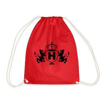 royal_wappen_h - Sac de sport léger - rouge - Devant