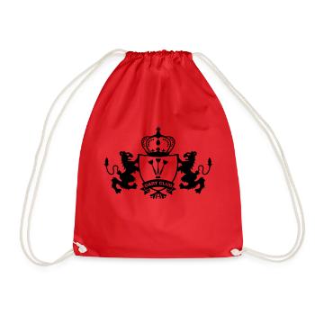 royal_wappen_dart_club - Sac de sport léger - rouge - Devant