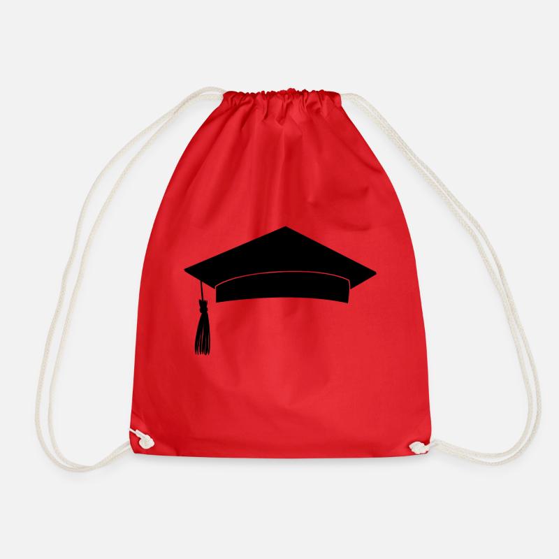Phd Doktortitel Student Geschenk - Turnbeutel - Rot