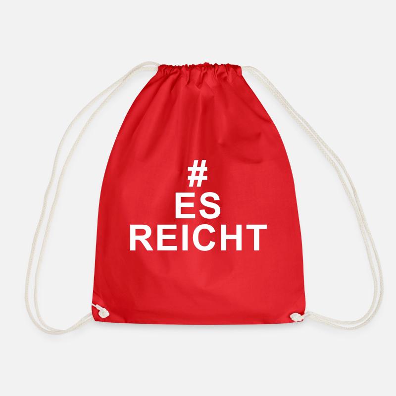 ES REICHT - Turnbeutel - Rot