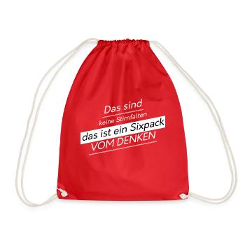 dictons drôles dictons drôles - Sac de sport léger - rouge - Devant