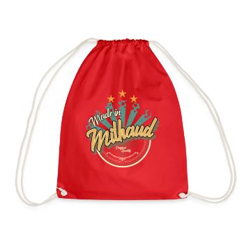 Made in Milhaud - Sac de sport léger - rouge - Devant