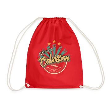 Made in Calvisson - Sac de sport léger - rouge - Devant