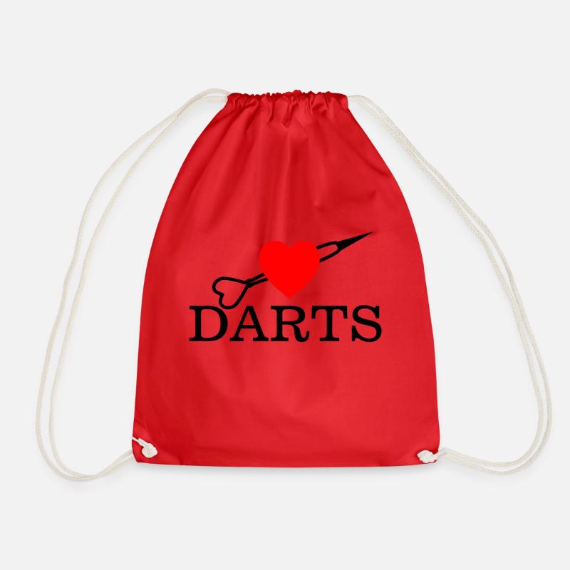 Darts Dart - Turnbeutel - Rot