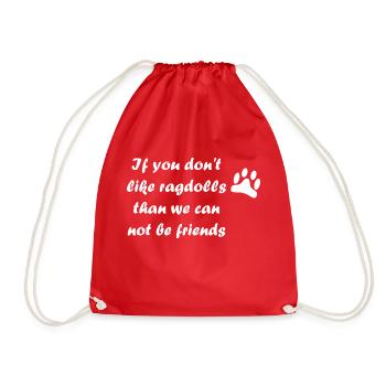 Ragdoll Dicton - Sac de sport léger - rouge - Devant