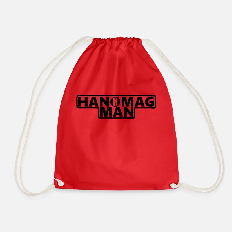 Hanomag Man - Turnbeutel - Rot