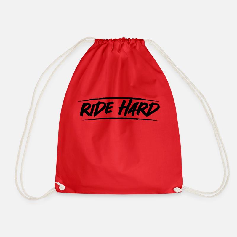 Roulez dur - Sac de sport léger - rouge