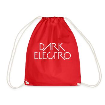 Dunkler Elektro - Turnbeutel - Rot - Vorne