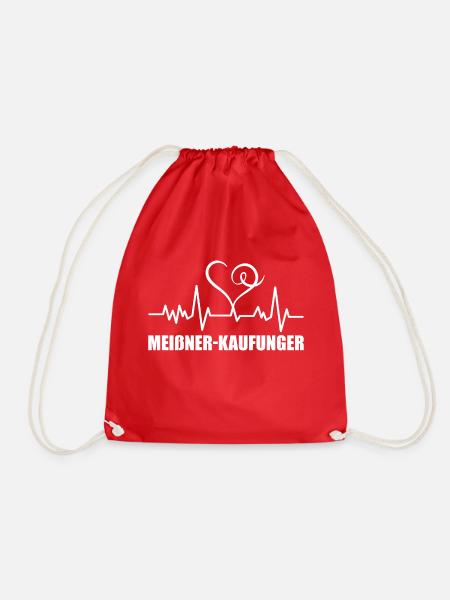 Heartbeat Meißner-Kaufunger - Turnbeutel - Rot