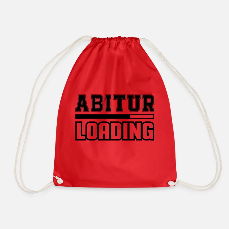Abitur Loading - Turnbeutel - Rot