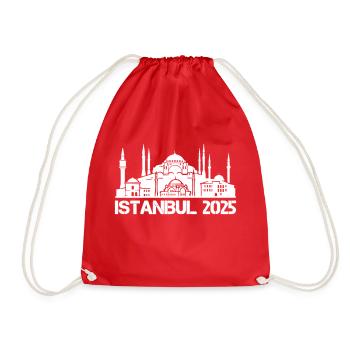 istanbul 2025 - Turnbeutel - Rot - Vorne