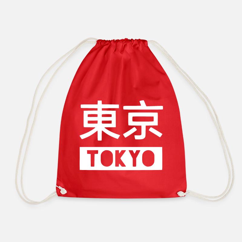 tokio tokyo - Turnbeutel - Rot