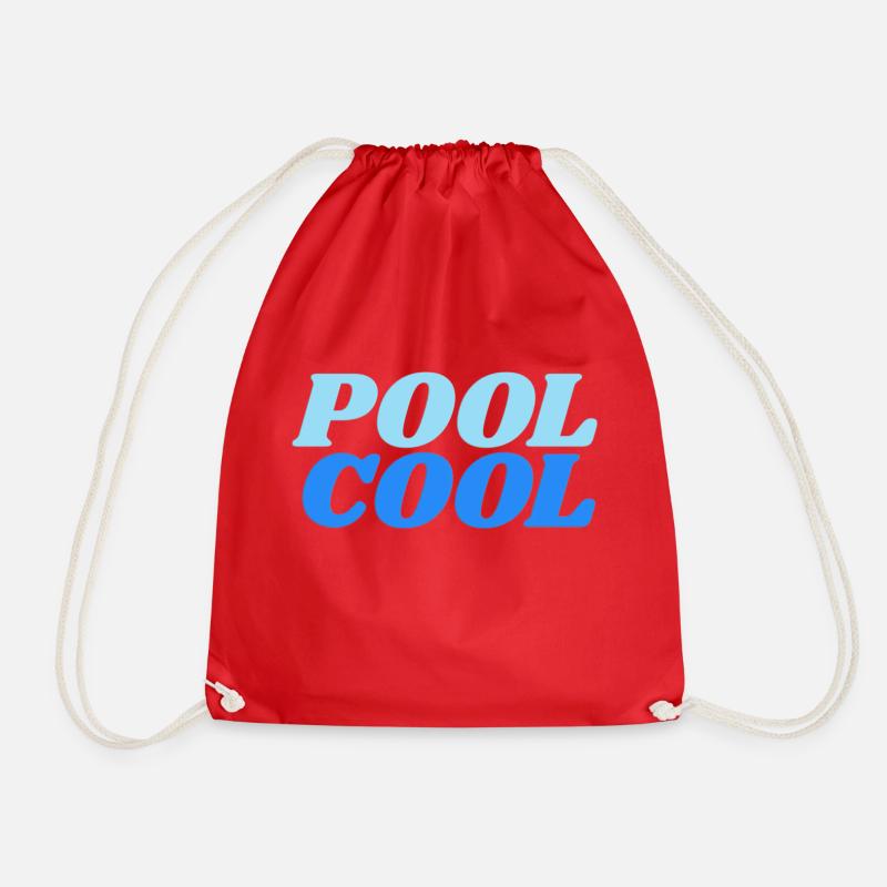 pool cool - Turnbeutel - Rot
