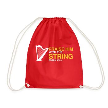 Conceptions de joueurs de harpe pour les conceptions de joueurs de harpe - Sac de sport léger - rouge - Devant